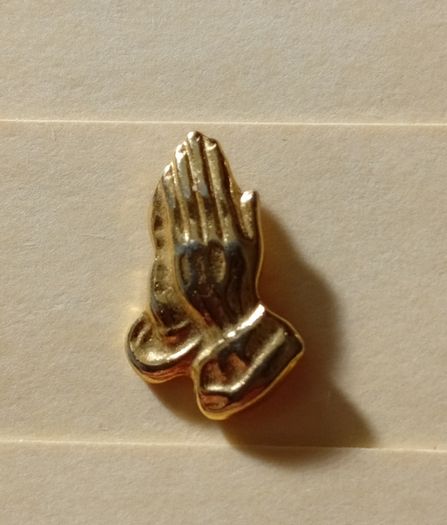 Hands of Prayer Lapel Pin