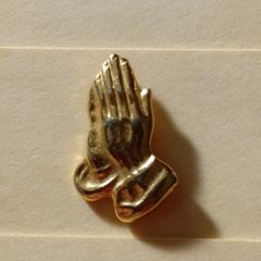 Hands of Prayer Lapel Pin