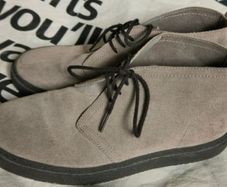 Mens suede FRED PERRY desert boots - uk 7