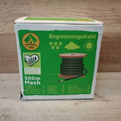 500 m Mesh Boundary Cable + 10 Cable Connectors for Robotic Lawnmower