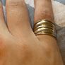 Chunky Sterling silver ring Image 3