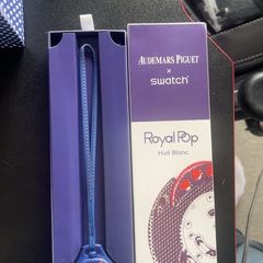 Ap X Swatch Royal Blue Watch New