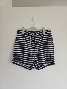Small, Brand-New Without Tags Michael Kors Striped Men's Swim Trunks.