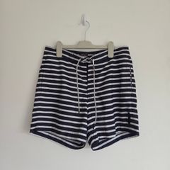 Small, Brand-New Without Tags Michael Kors Striped Men's Swim Trunks.