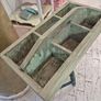 Vintage solid wood Tidy trough caddy Image 3