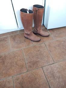 Dubarry Tan Leather Boots S40