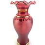 Vintage Czechoslovakian glass vase Image 8