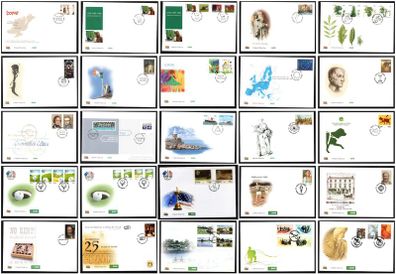 Collection 2006 Ireland Commemorative Stamps An Post First Day Cover (FDC). Collection of 25 covers.