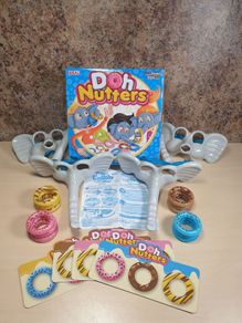 DOH Nutters game 2 - 4 players age 4+ fun family game  IDEAL