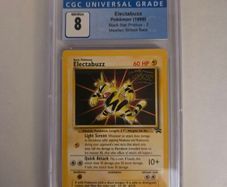 Pokemon Electabuzz movie promo #2 1999 CGC 8