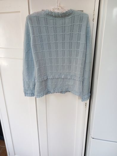 Rodier Blue Cardigan M (12)