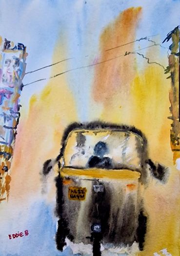 India watercolour