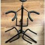 Guitar stand Comfortably takes 3 instruments and collapses for hand storage/travel height adjustment option electric acoustic classical guitar parts accessories Image 3