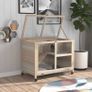 Small Animals Fir Wood Indoor Hutch (FREE POSTAGE) Image 2