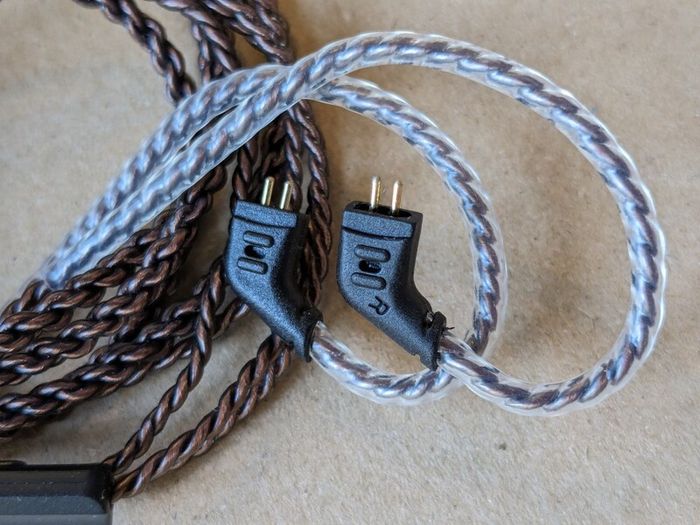 KZ IEM cable only, with in-line mic