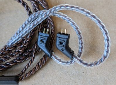 KZ IEM cable only, with in-line mic