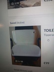 Toilet cistern and all fittings unused