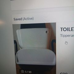 Toilet cistern and all fittings unused