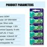 Sony 337 SR416SW Watch Batteries 1.55V 5 Pack Image 3