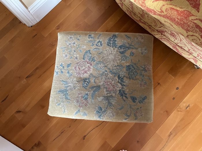 2 Antique Foot Stools (Euro250 for both) (paid 600+) - Never Used