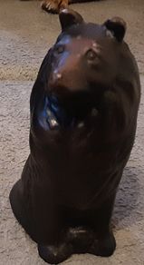 Nice wooden carved dog