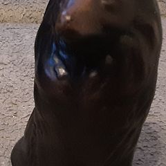 Nice wooden carved dog