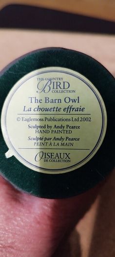 Andy Pearce Barn Owl Figurine