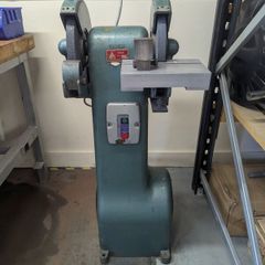 Bison Pedestal  Grinder 250mm wheels