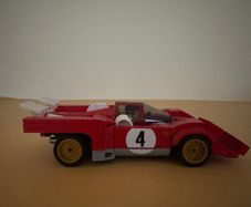 Lego Speed Champions 76906 1970 Ferrari 512 M (Built)