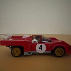 Lego Speed Champions 76906 1970 Ferrari 512 M (Built)