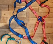 Safety Harness web lanyard roofers Heavy Duty adjustable