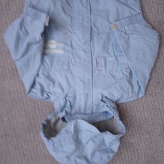 Timberland raincoat 12 months light blue