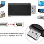 Display Port DP Male To HDMI Female Adapter Converter Image 2
