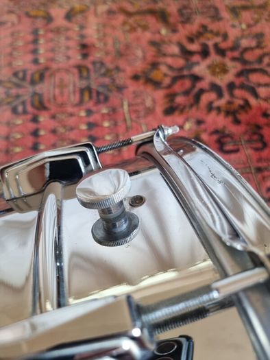 Ludwig 3 ply 70s Butcher Block and LM402 6.5 Supraphonic Snare - Blue Olive Drums Kit Led Zeppelin