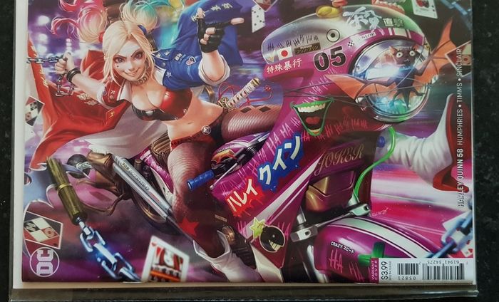 WonderWoman,Harley Quinn,Catwoman,Batgirl,Ghost-spider set comic