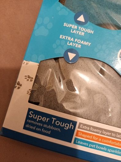 Pet shop 2 pack pet bowl sponges