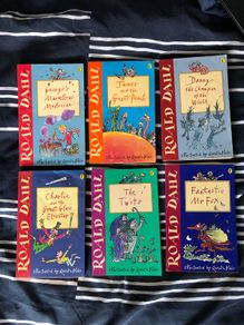 Roald Dahl books (6x)