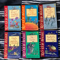 Roald Dahl books (6x)