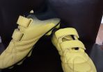 Football Boots/Junior Yellow Football Boots .. Size: 12 UK/FINAL Price Drop