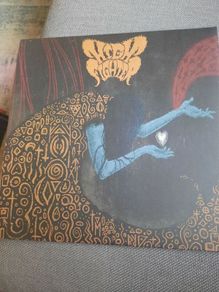 HIGH FIGHTER: Scars & Crosses LP- Blue Red splatter
