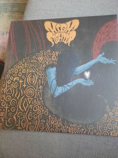 HIGH FIGHTER: Scars & Crosses LP- Blue Red splatter