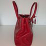 Birkin/Hermes Inspired Leather Bag - Red (Jasper Conran) Image 2