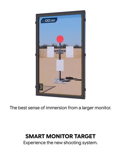Gunpower Smart monitor target system 32 "