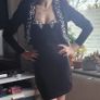 Sensational Vintage 2 piece Dress and Jacket 80s 90s Image 2