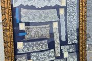 Antique Framed Lace Samples