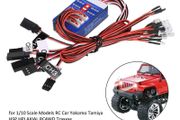 12 LED Lighting Kit Steering Brake Simulation Flash Light for 1/10