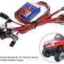 12 LED Lighting Kit Steering Brake Simulation Flash Light for RC Cars Image 4