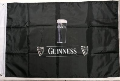 Guinness Pint flag 3ft x 2ft.