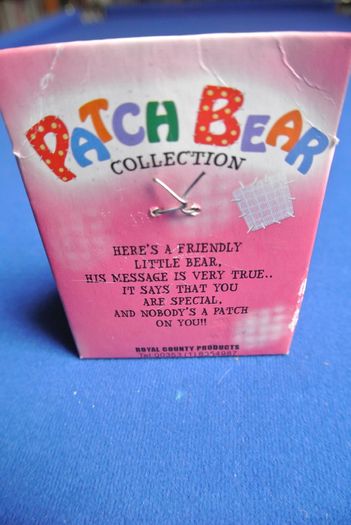 "Grace" Patch Bear