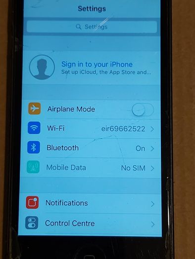 Apple Iphone 5, 16 GB, Black-Grey Back, working fine, reasonable cosmetic condition for its age